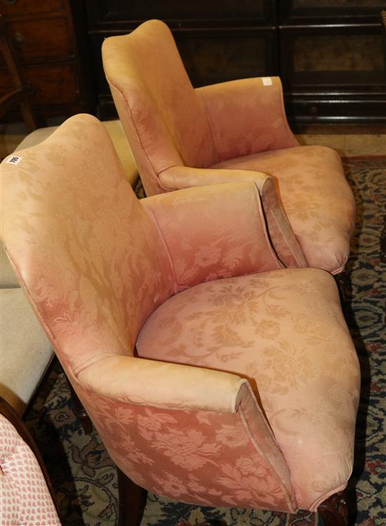 Pair of armchairs